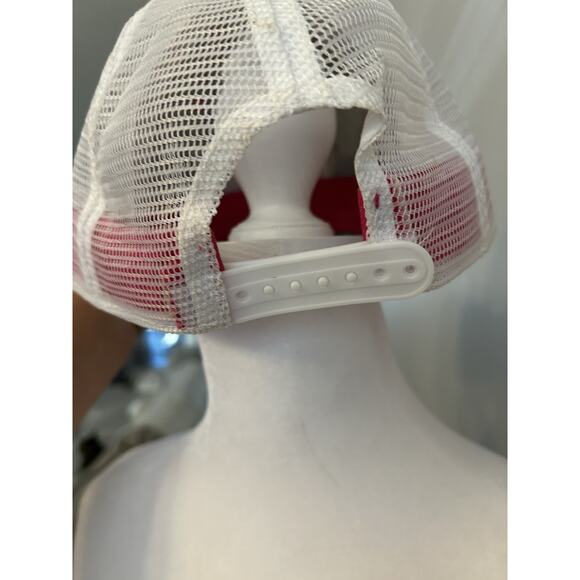 Hawaiian Trucker Hat Tropical Pink Fishing Gorpcore Colorful Skater Surfer NWOT - Picture 9 of 10